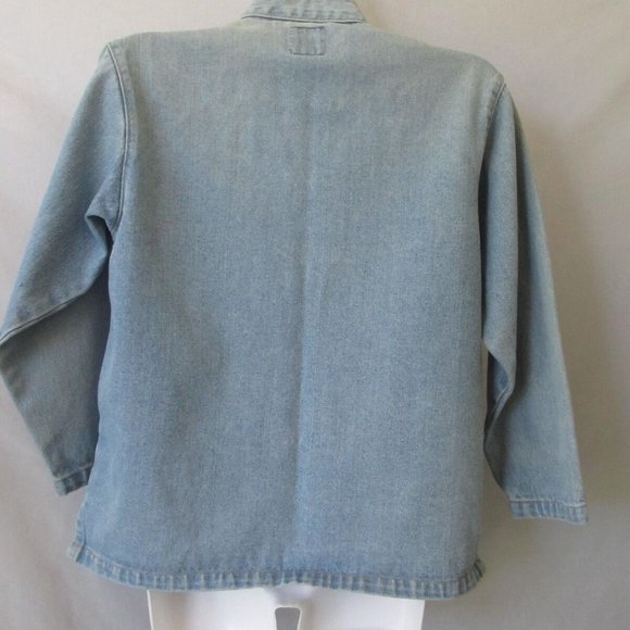 Sz AGES 11 JACKET DENIM Girls HEIGHT 4'9"-4'10" - Picture 6 of 7
